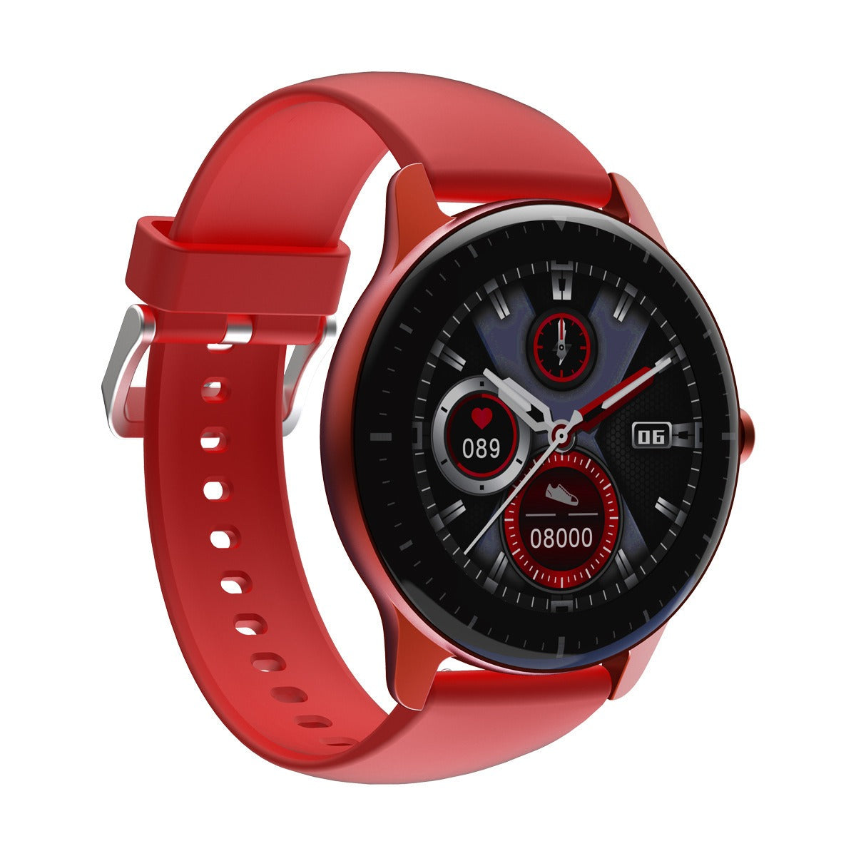 Elegant Smartwatch for Women with Health Monitoring, Customizable Style, and Bluetooth Connectivity