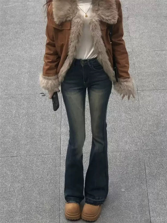 Gracelyn | Faux Fur Collar Corduroy Jacket