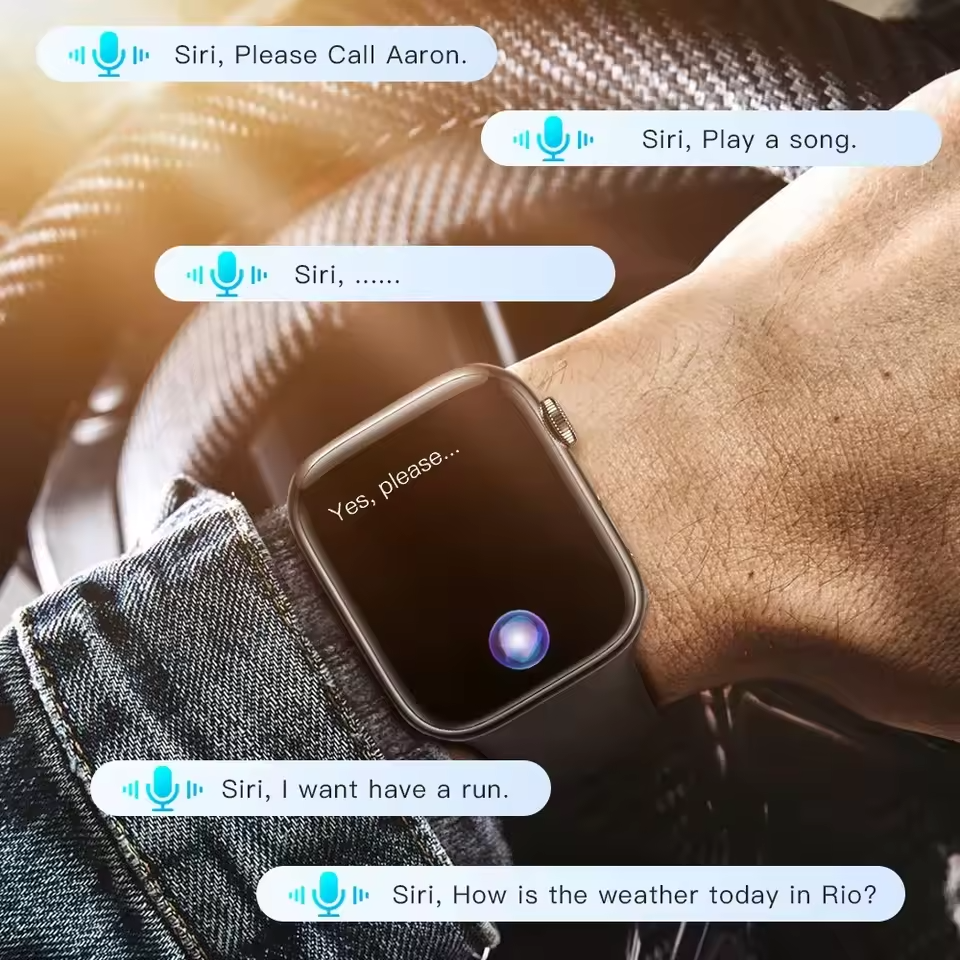 Smartwatch with 1.9 Inch HD AMOLED Display, IP68 Waterproof, Health Monitoring and Sports Modes