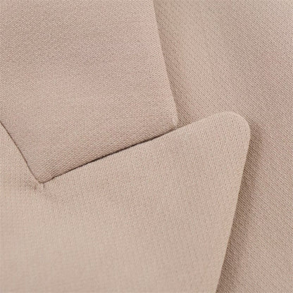 Women's Wool Cape Coat with Button Front and Lapel Collar – Loose Fit Winter Coat for Fall