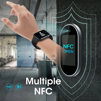 Smartwatch with 1.9 Inch HD AMOLED Display, IP68 Waterproof, Health Monitoring and Sports Modes