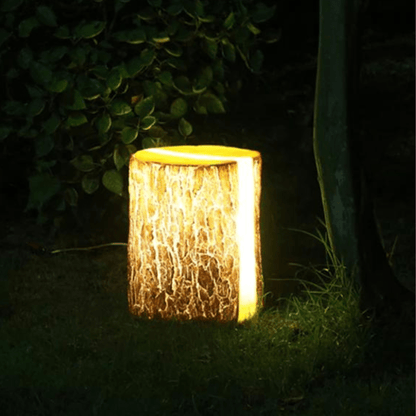 Timberglow - Wooden LED Garden Lamp for Cozy Outdoor Ambiance & Lighting-3