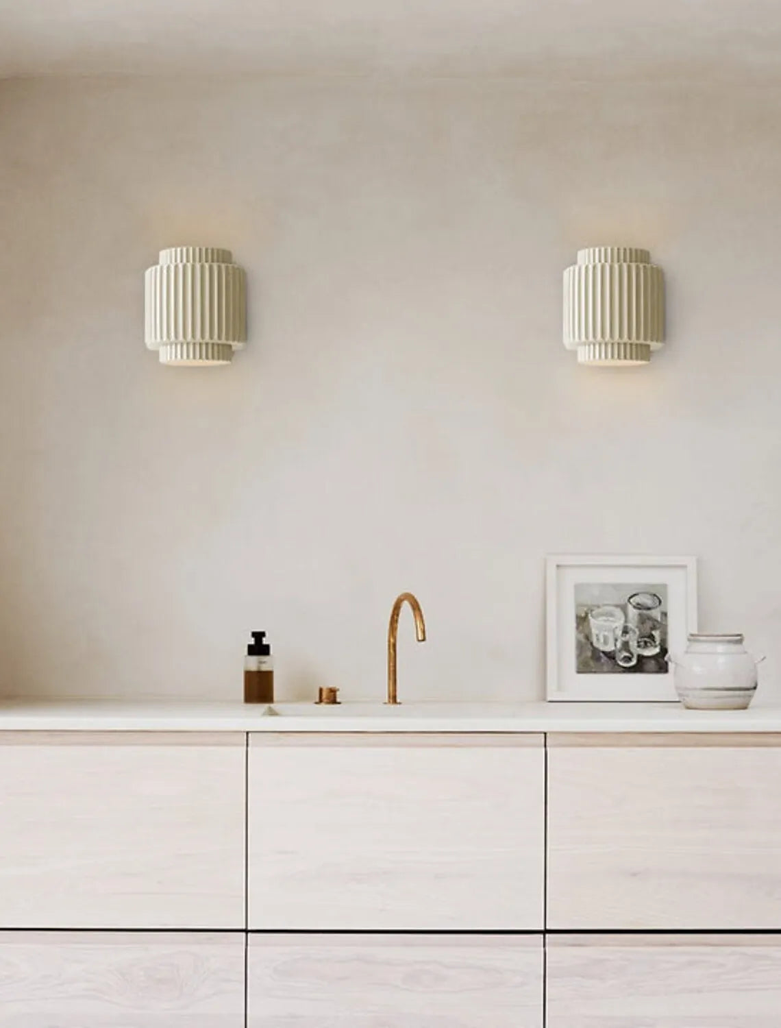 PureBeam – Scandinavian Wall Lamp with Striped Design