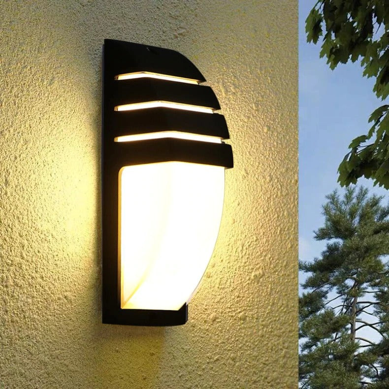 Lumisense - Solar Outdoor Wall Lamp with Motion Sensor & Weather Resistance-2