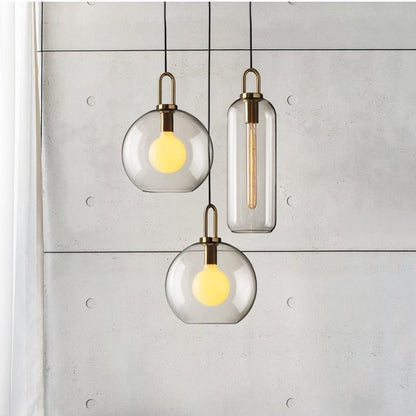 LumiGlaze - Elegant Glaslampe til Moderne Atmosfære