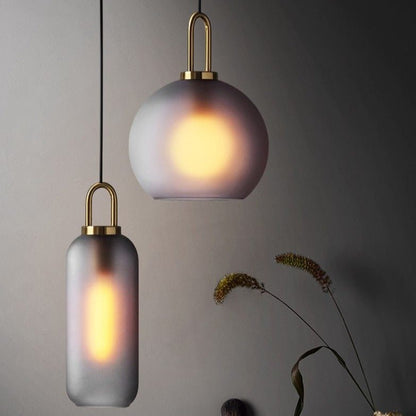 LumiGlaze - Elegant Glaslampe til Moderne Atmosfære