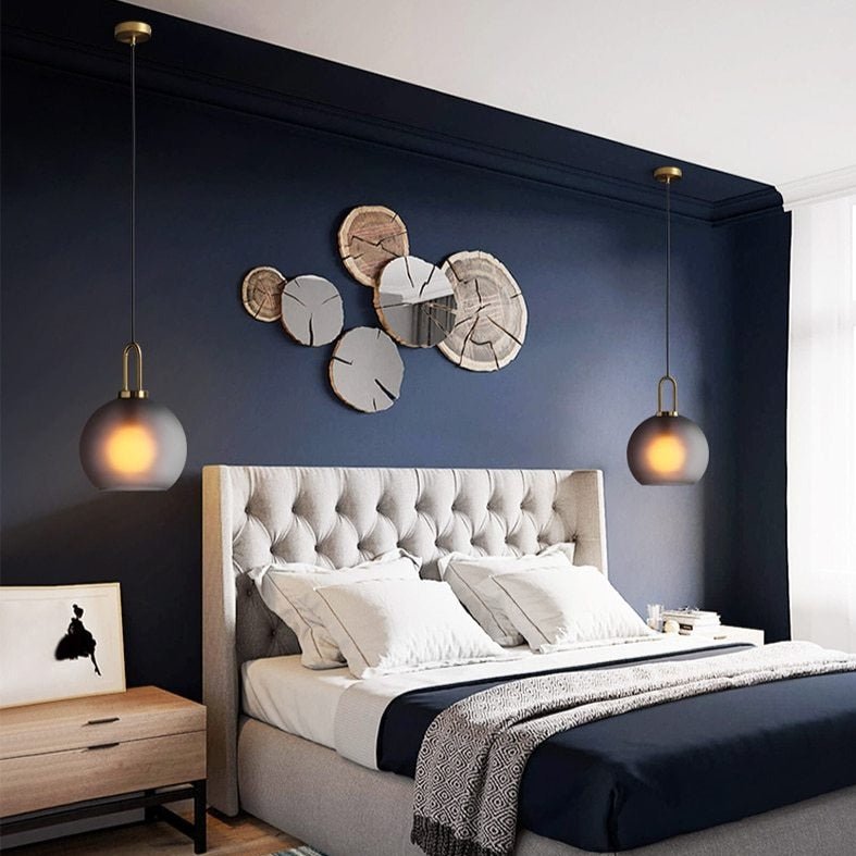 LumiGlaze - Elegant Glaslampe til Moderne Atmosfære