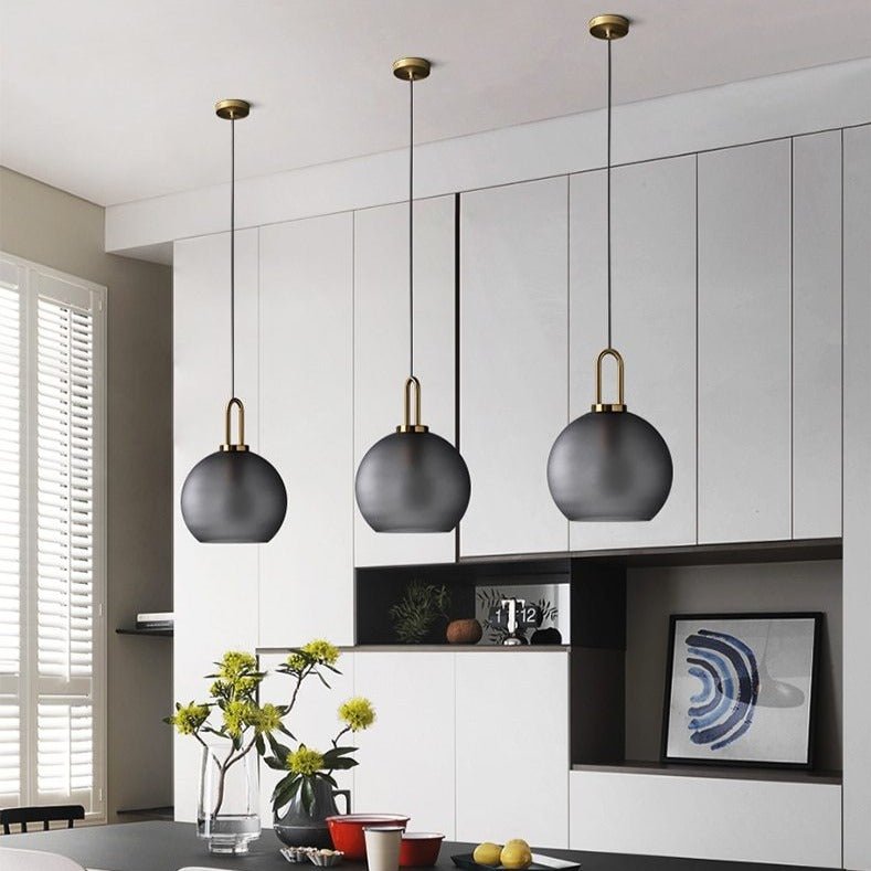 LumiGlaze - Elegant Glaslampe til Moderne Atmosfære