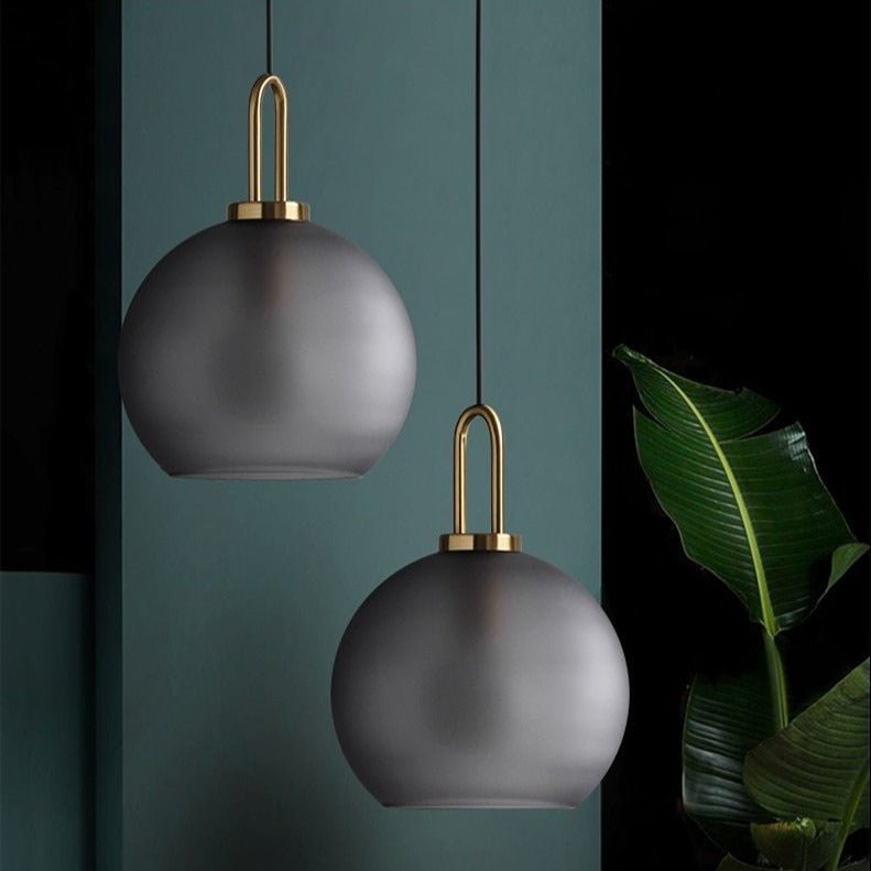 LumiGlaze - Elegant Glaslampe til Moderne Atmosfære