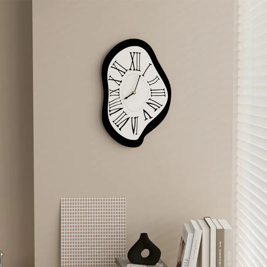 AbstractTick - Surrealistic Roman Wall Clock