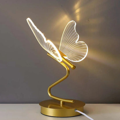 FlutterLight – Stylish Modern Butterfly Table Lamp
