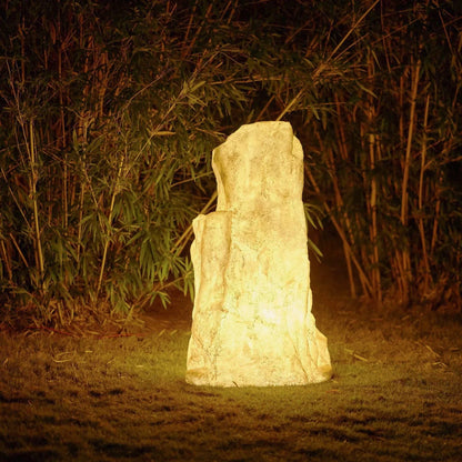 Vibrant Stone Solar Garden Lights - Durable Outdoor Landscape Lighting for Pathways and Gardens-2