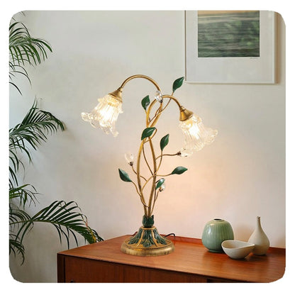 BotanicaGlow – Nature-Inspired Table Lamp with Floral Touch