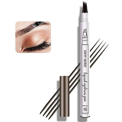 Precision Brow Pro - Waterproof Eyebrow Pencil with 4-Tip Applicator-4