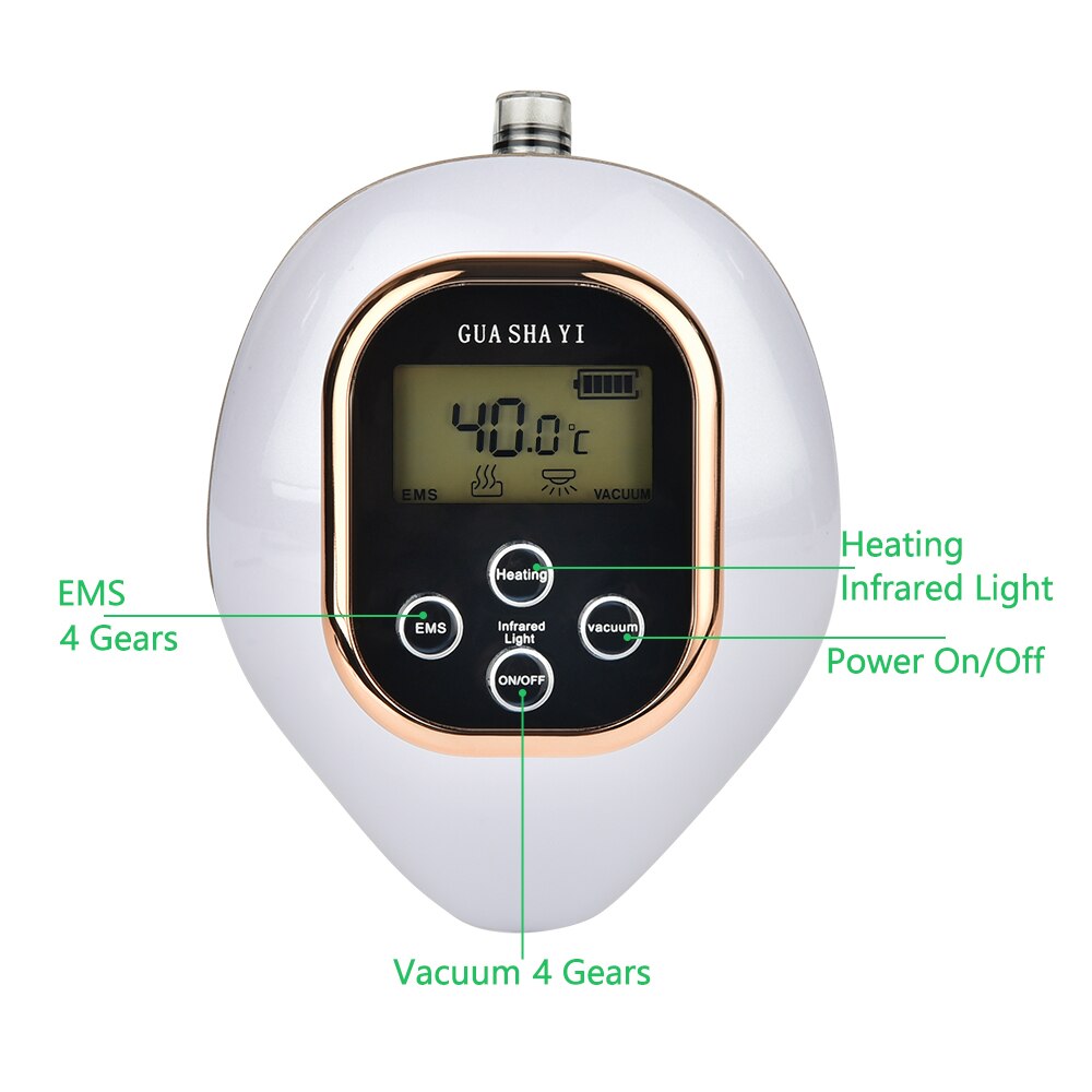Electric Vacuum Body Massage Machine - LCD Display for Anti-Cellulite & Muscle Relief-4