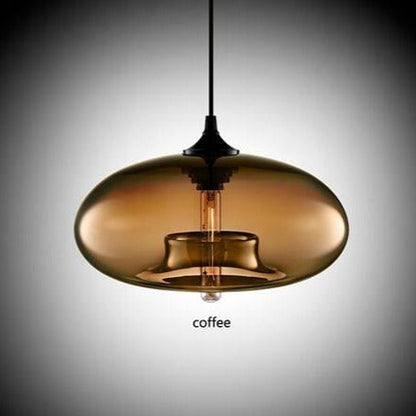 PrismGlow - Elegant Glass Pendant Light