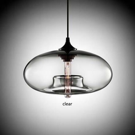 PrismGlow - Elegant Glass Pendant Light