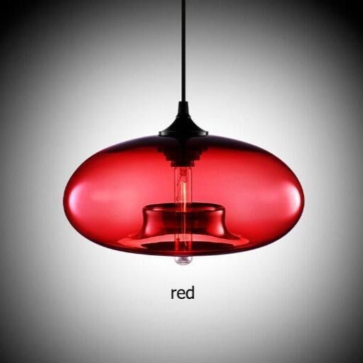 PrismGlow - Elegant Glass Pendant Light