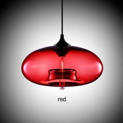 PrismGlow - Elegant Glass Pendant Light