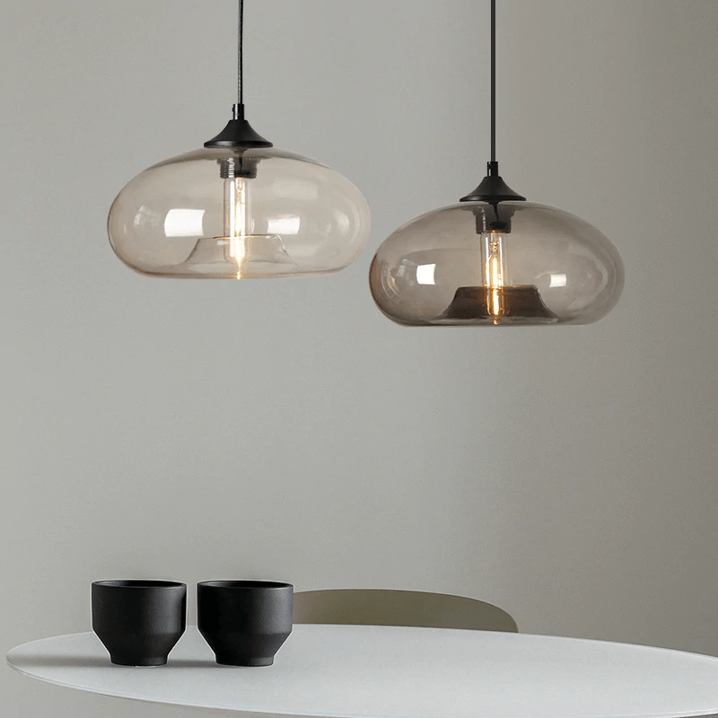 PrismGlow - Elegant Glass Pendant Light