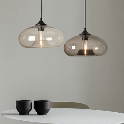 PrismGlow - Elegant Glass Pendant Light