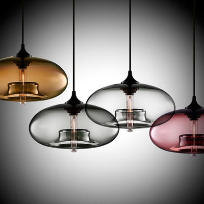 PrismGlow - Elegant Glass Pendant Light