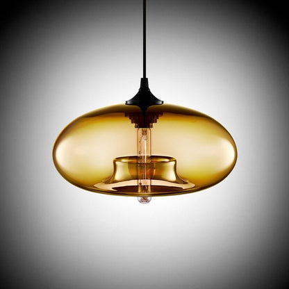 PrismGlow - Elegant Glass Pendant Light