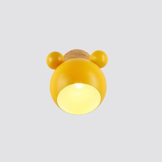 WhiskerGlow - LED Mouse Wall Lamp