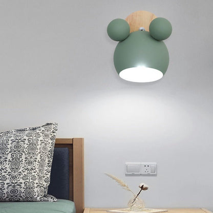 WhiskerGlow - LED Mouse Wall Lamp