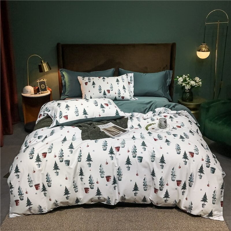 FestiveAura - Egyptian Cotton Duvet Set