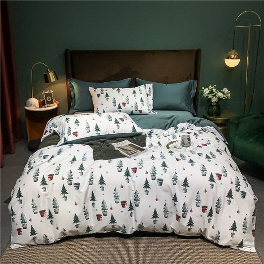 FestiveAura - Egyptian Cotton Duvet Set