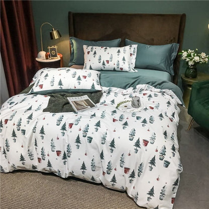 FestiveAura - Egyptian Cotton Duvet Set