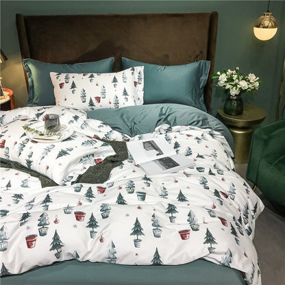FestiveAura - Egyptian Cotton Duvet Set