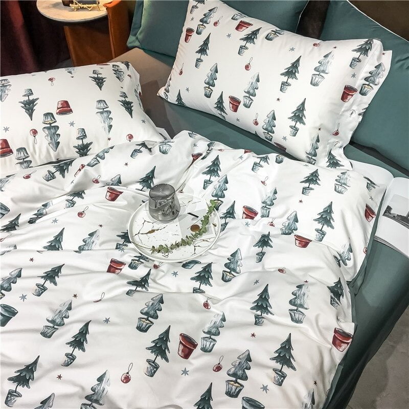 FestiveAura - Egyptian Cotton Duvet Set