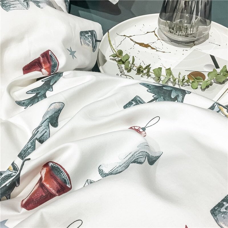 FestiveAura - Egyptian Cotton Duvet Set