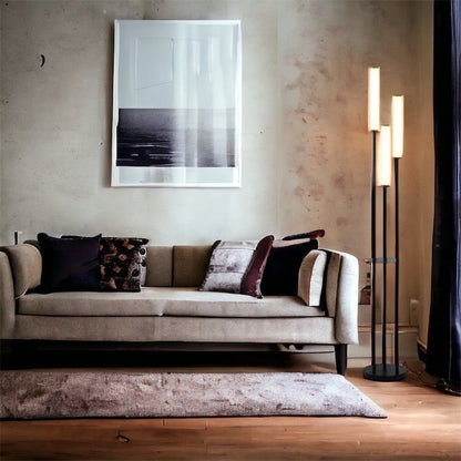 GlowRack - LED Floor Lamp with Built-in Shelf