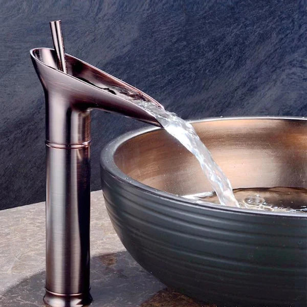 AquaScape - Retro Waterfall Bathroom Faucet