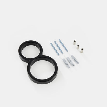 BlackSign - Números de Casa Negros Contemporáneos