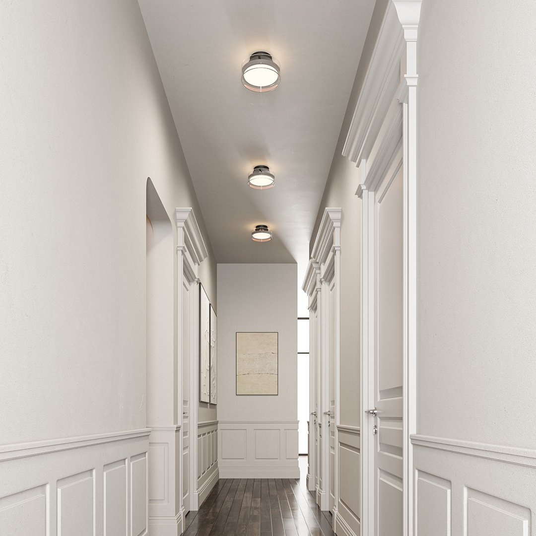 RadiantEdge – Sleek LED Ceiling Fixture with Luminous Brilliance