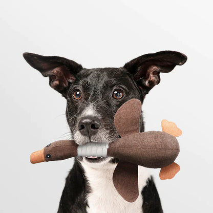 Durable Interactive Duck Pet Toy – Tough Dog Chew Toy for Safe Play and Endless Fun, 12 Inches Long-4