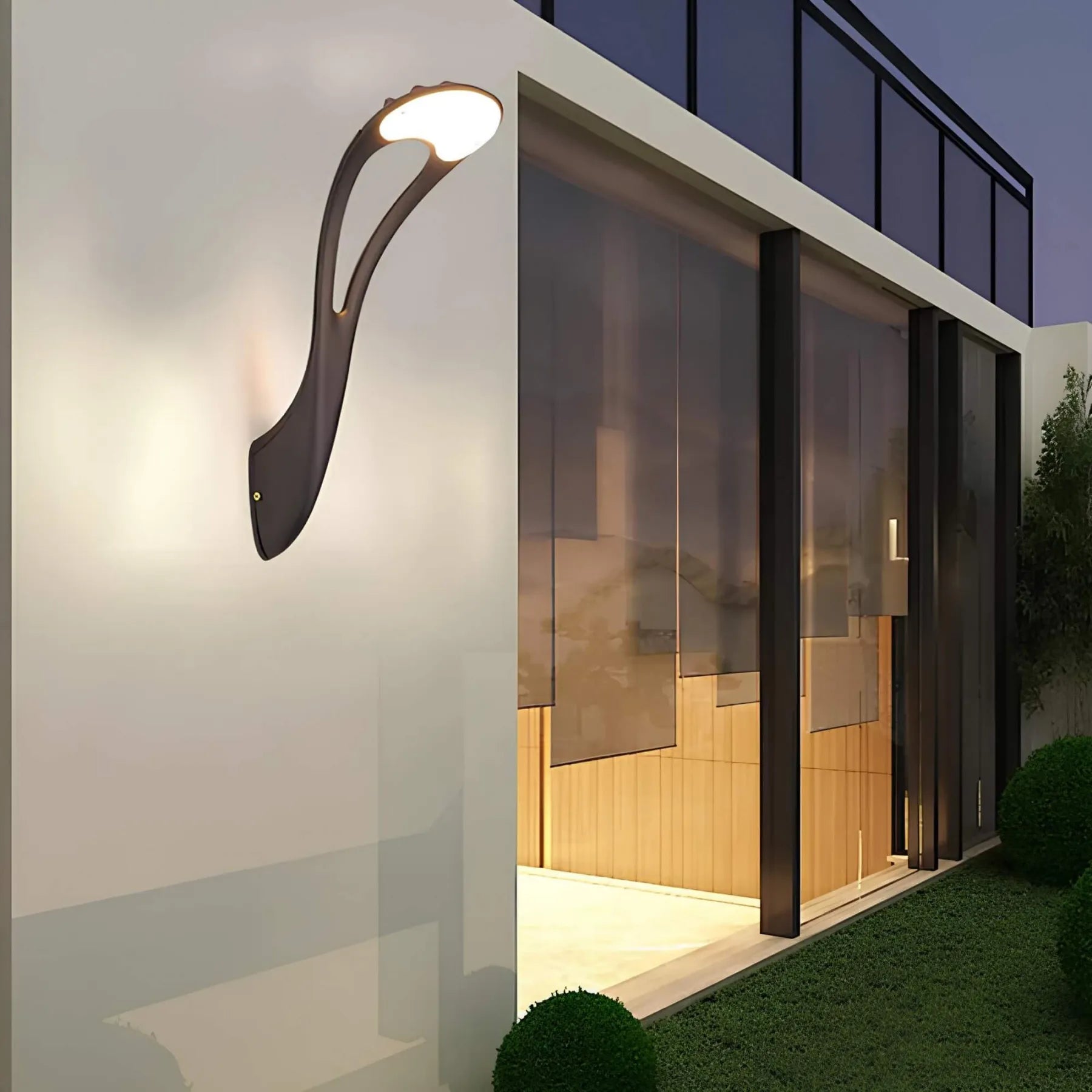 Variant image for Glowshield - Energy-Efficient LED Outdoor Wall Light Fixture for Sustainable Lighting-4
