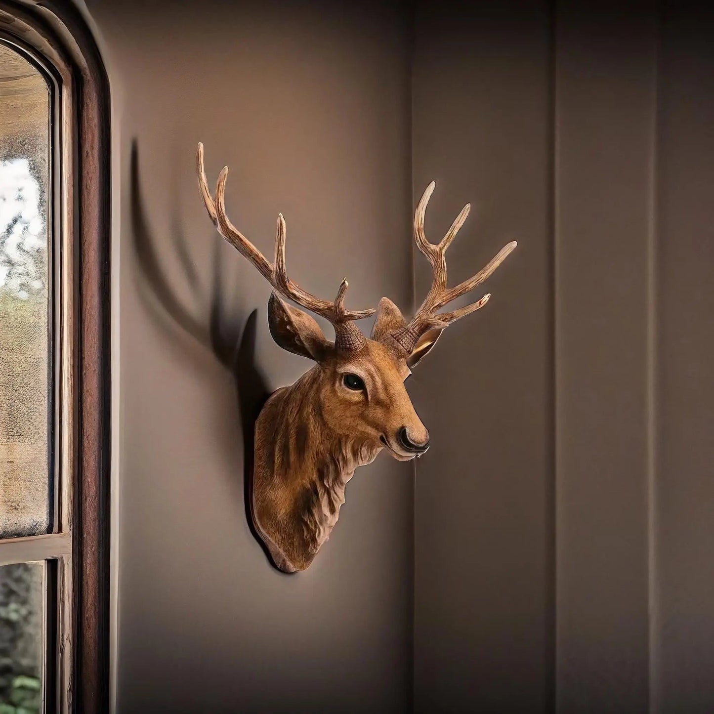 RoyalAntler - Majestic Deer Head Decor