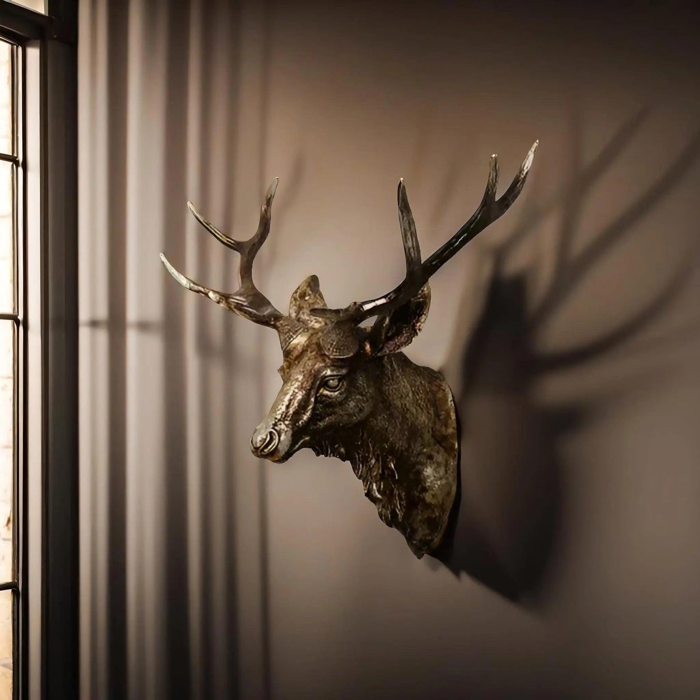 RoyalAntler - Majestic Deer Head Decor