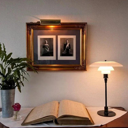 AuraDisk - Lampe en métal élégante au design bas