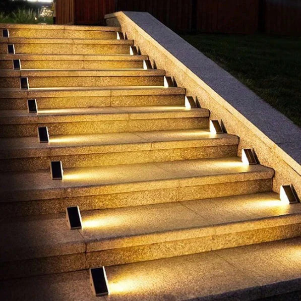 Variant image for Solar Lights Outdoor - Energy-Efficient LED Stair Lighting for Safe Pathways-3