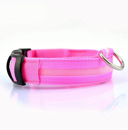 Luminous Pet Collar with LED Light – Rechargeable, Water-Resistant, Adjustable Fit for Enhanced Nighttime Safety-5