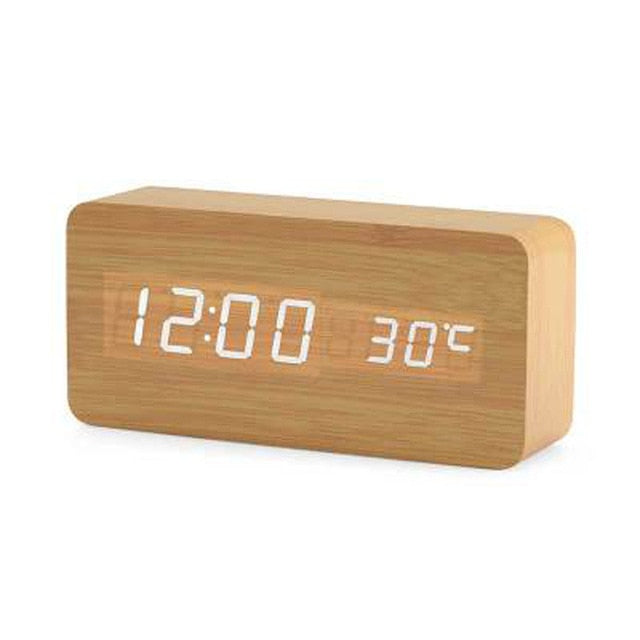 VoiceRise - Nordic Digital LED Alarm Clock