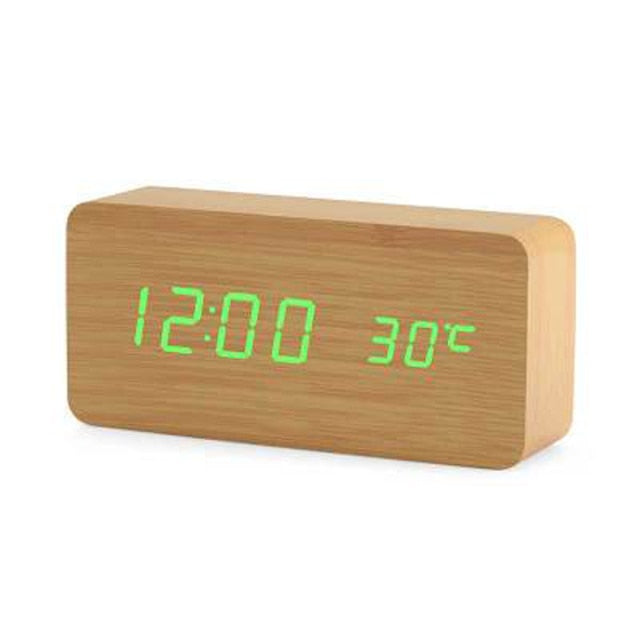 VoiceRise - Nordic Digital LED Alarm Clock