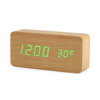 VoiceRise - Nordic Digital LED Alarm Clock