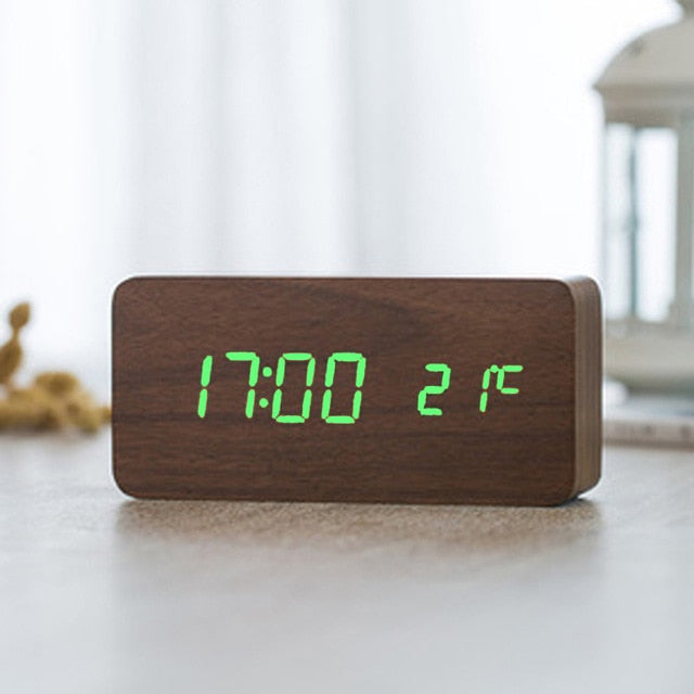 VoiceRise - Nordic Digital LED Alarm Clock